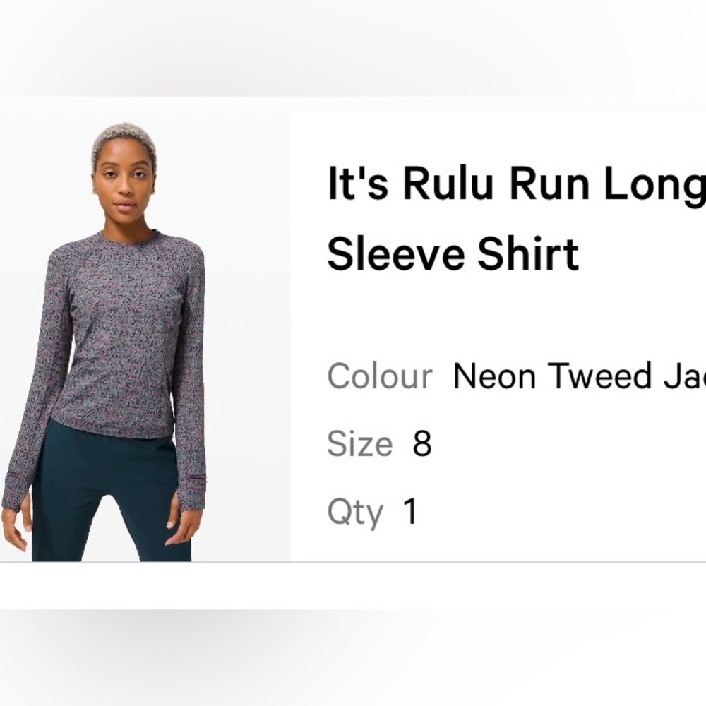Rulu Neon Tweed Long Sleeve Top - Multicolor